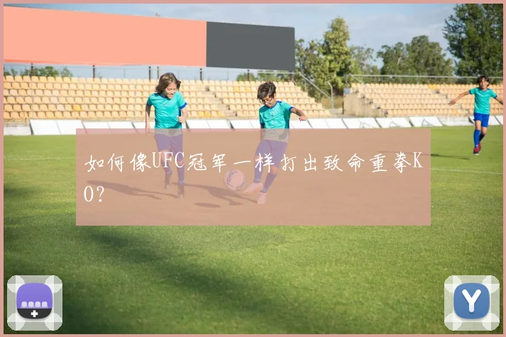 如何像UFC冠军一样打出致命重拳KO？
