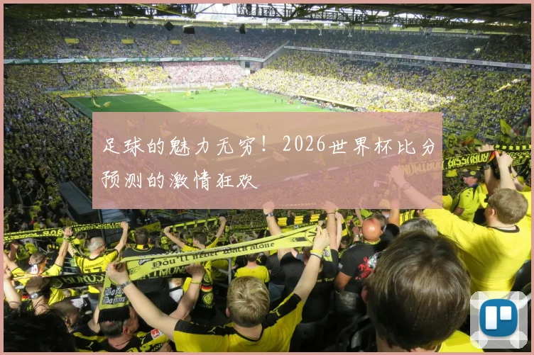 足球的魅力无穷！2026世界杯比分预测的激情狂欢